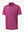 3D view of MAELREG Performance Jersey Print Polo in Rose Abstract Figure – breathable golf fabric