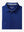 Folded view of KLEIN BLUE Long Sleeve Solid Jersey Polo showing fabric texture and neat folds