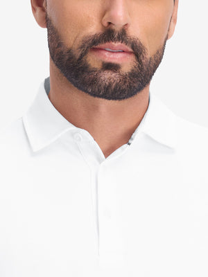 Dry Fit Waffle Textured Collared Golf Shirts