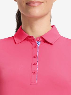 Women’s 5 Buttons Collared Polo Shirts