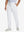 Soft lightweight casual golf pants with 5 pockets in white, front lower-body view with relaxed fit.