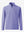 Lightweight casual fleece jacket with 5 pockets in lavender, front 3d view showing clean lines