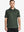 Front half-body view of male model in the Olive Green Everyday Classic Solid Polo, standing still