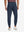 Lightweight Ankle-Zip Sweatpants with 4 Pockets in navy, front lower body fit view