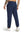 Water Resistant Comfy Fleece Golf Joggers in navy, front lower body fit view