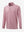 3D front view of the lightweight print long sleeve polo in pink small fish, modern and athletic design.