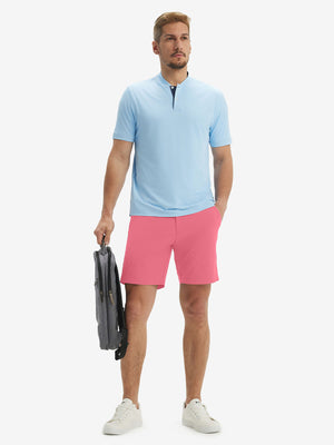 Stretch Soft Flat Front Dress Golf Shorts