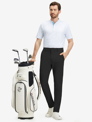 Stretch Cotton Golf Trousers with 5 Pockets