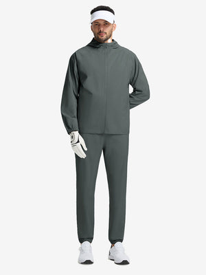 Lightweight Waterproof Rain Pants with Zipper Pockets