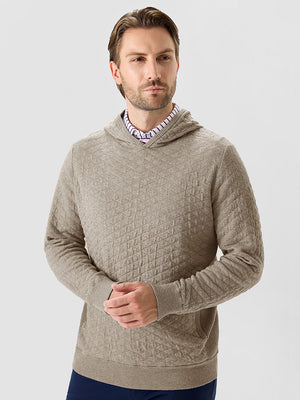 Pure Cotton Sweater Knit Hoodies