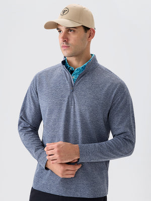 Heather Scuba Quarter Zip Pullover