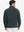 Back view of lightweight casual fleece jacket with 5 pockets, model in dark grey, relaxed fit