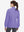 Women's Water-Resistant Stretch Fleece Lined Jacket in lavender, back upper body view