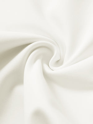 Fabric close-up showing the fleece stretch material of beige fleece stretch water resistant boys joggers.