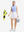 Women's Sleeveless Q-Zip Print Golf Shirts