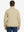 Back upper body view of the Golf Fleece Thermal Jacket in Light Khaki, clean cut and warm look.