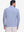 Back upper body shot of model wearing light blue featherweight midlayer quarter zip pullover
