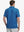 Back view of MAELREG Men's Performance Jersey Print Polo in Blue Graffiti – athletic fit