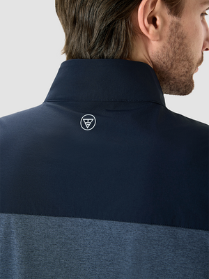Color Block Lightweight Full Zip Vests