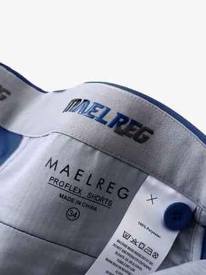 Waistband interior with branding and size tag – Cobalt shorts, 7 Inch