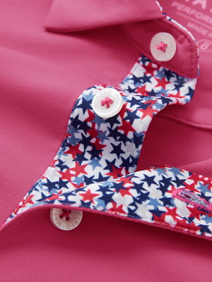 Boys Quick Dry Fit Athletic Solid Polo Shirts