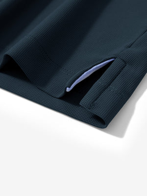 Dry Fit Waffle Textured Collared Golf Shirts