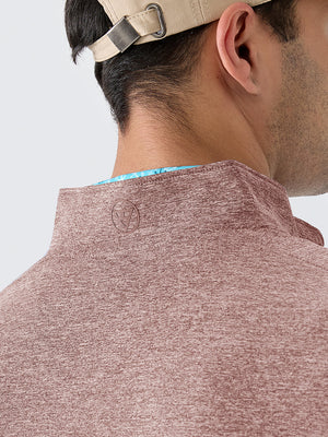 Heather Scuba Quarter Zip Pullover