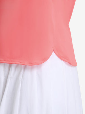 Women’s 5 Buttons Collared Polo Shirts