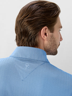 Herringbone Jacquard 1/4 Zip Pullover