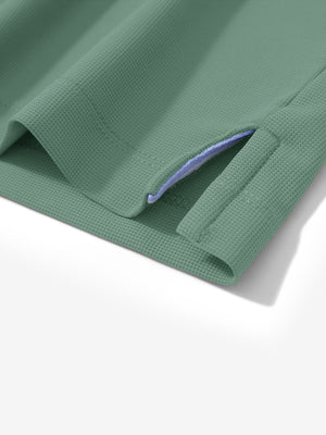 Dry Fit Waffle Textured Collared Golf Shirts