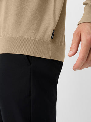 Long Sleeve Pure Merino Wool Knit Soft Polo Shirts