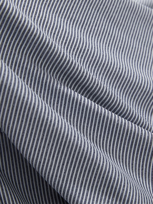 Comfy Breathable Pin-Stripe Golf Polos