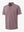 3D view showing jacquard fabric detail of Ventilated Heather Jacquard Polo in DUSTY ROSE HEATHER
