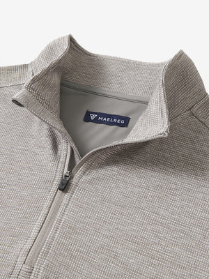 Dry Fit Texture Golf Quarter Zip Pullover