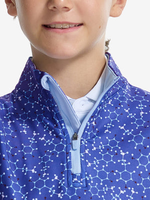Youth Print Midlayer Q-Zip Pullover Sweatshirts