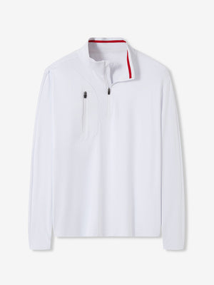 Quick-Drying Quarter Zip with Chest Pocket